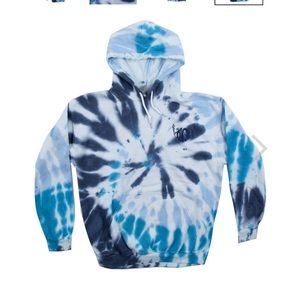 Phish Tie Dye Logo Stillwater Tie Dye Pullover Hoodie 2023 Dry Goods Holiday M